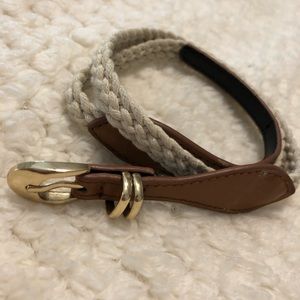 Braided belt